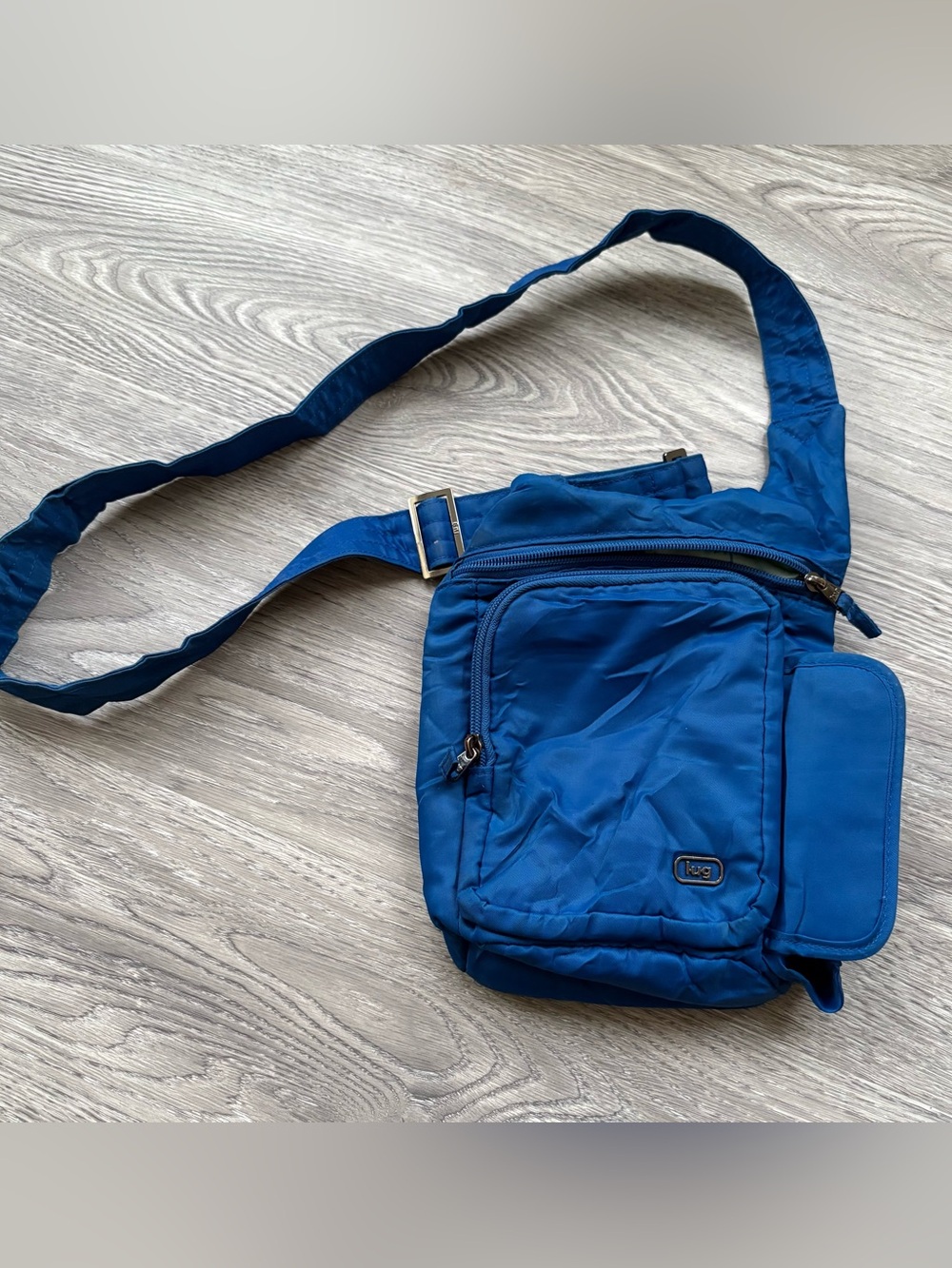 Lug Pivot Crossbody Bag | Royal Blue | Convertible Hip Pouch / Belt Bag